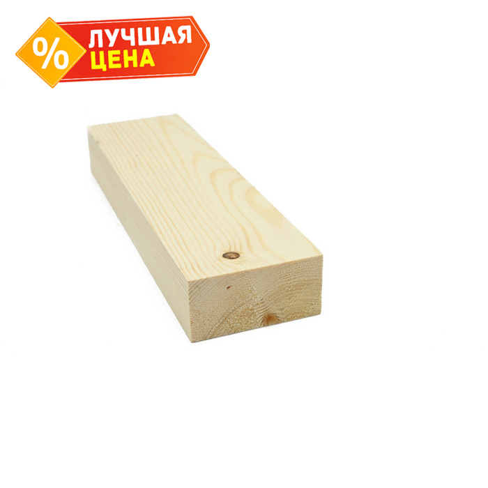 Брусок строганный сухой 40х60х4000 сорт AB
